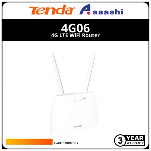Tenda 4G06 4G LTE WiFi Router
