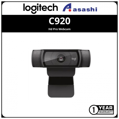 Logitech C920-Ap ® Hd Pro Webcam(3 Yrs warranty) 960-000770