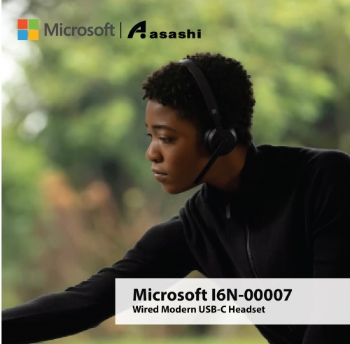 Microsoft I6N-00007 Wired Modern USB-C Headset (1yr Manufacturer Warranty)