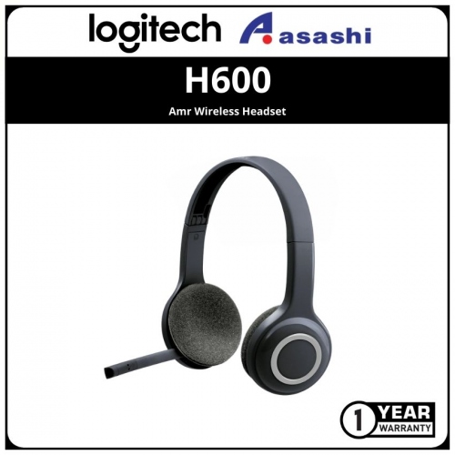Logitech H600 -Amr Wireless Headset (1 yrs Limited Hardware Warranty)