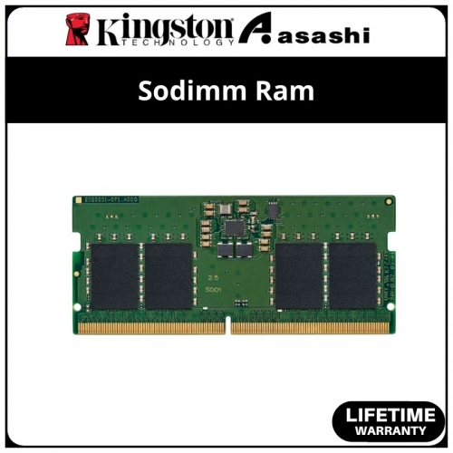 Kingston DDR5 8GB 4800MHz Value Sodimm Ram - KVR48S40BS6-8