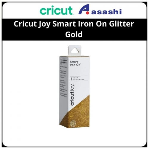 Cricut 2007221 Joy Smart Iron On Glitter Gold - 5.5