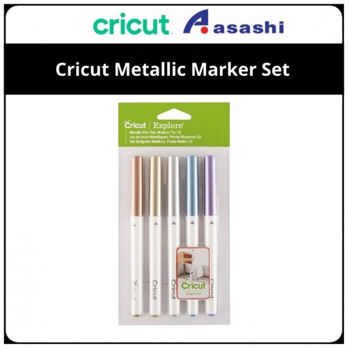 Cricut 2008406 Metallic Marker Set