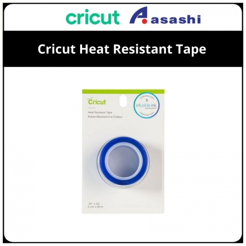 Cricut 2008765 Heat Resistant Tape - 52 ft (2cm X 16 m)
Heat-resistant holds transfers in place during application
Temperature resistant up to 400°F (205°C) & Leaves no residue