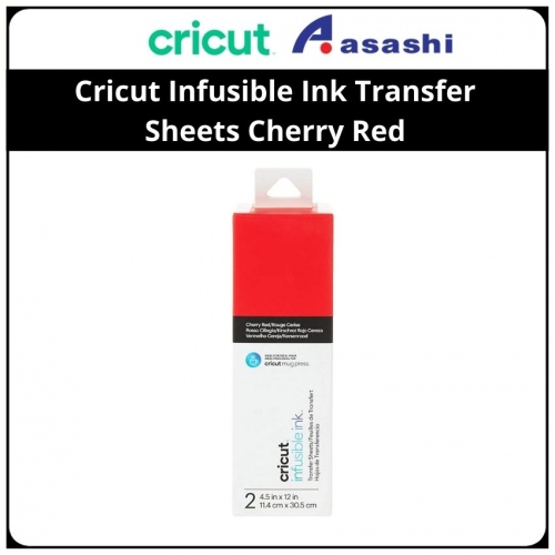 Cricut 2008883 Infusible Ink Transfer Sheets Cherry Red - 4.5 x 12