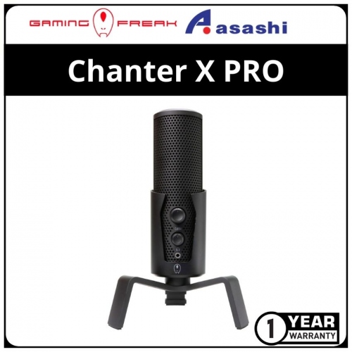 Gaming Freak Chanter X PRO - RGB Streaming & Professional Audio Microphone 4 Recording Mode Patterns (GF-CHAMTERXPRO)