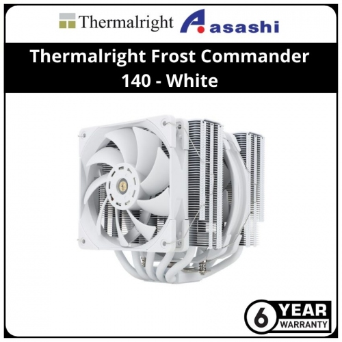 Thermalright Frost Commander 140 CPU Cooler (Black) - 6 Years Warranty (LGA1700 Ready)