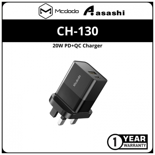 Mcdodo CH-1301 20W PD+QC Charger - Hydrogen Series