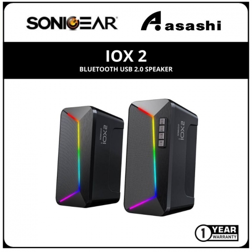 Sonic Gear IOX 2 Bluetooth USB 2.0 Speaker