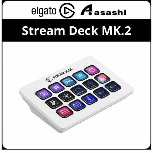 ELGATO Stream Deck MK.2 (15 Keys LCD) - 10GBA9911 White