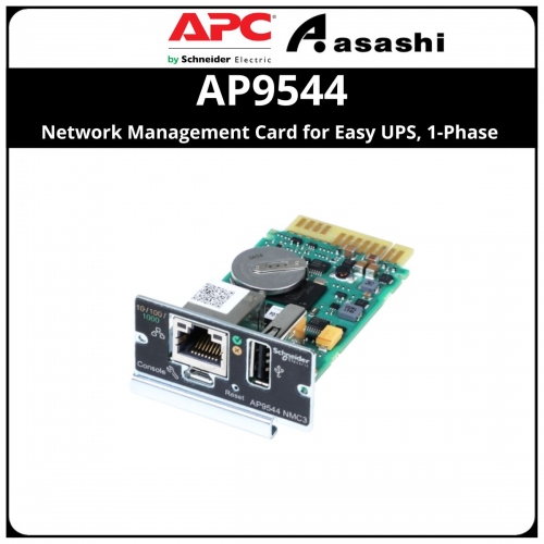 APC AP9544 Network Management Card for Easy UPS, 1-Phase