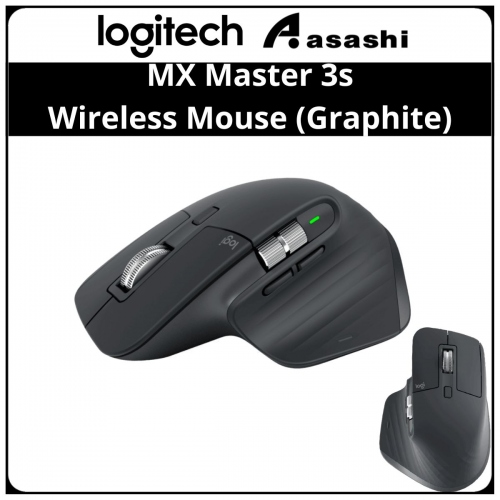Logitech MX Master 3S Graphite Wireless Mouse (910-006561)