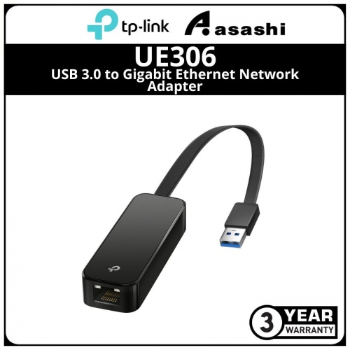 UE306, USB 3.0 to Gigabit Ethernet Network Adapter