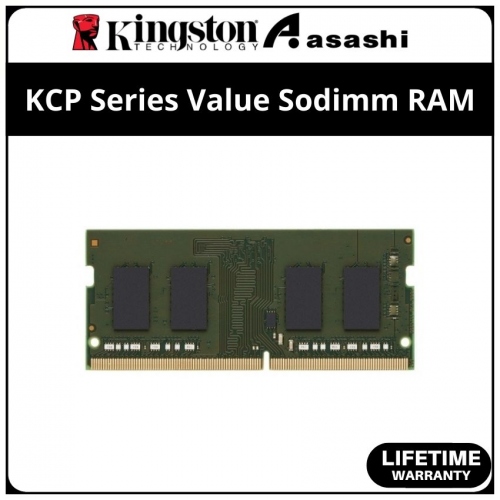 Kingston DDR4 8GB 3200Mhz KCP Series Value Sodimm Ram - KCP432SS6/8
