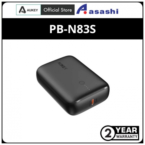 AUKEY PB-N83S (Black) 20W USB C PD & USB QC3.0 10000mAH Mini Power Bank