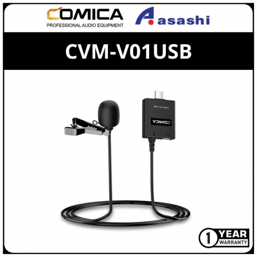 Comica CVM-V01USB Versatile USB Lavalier Microphone