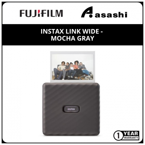 Fujifilm instax Link Wide - MOCHA Gray