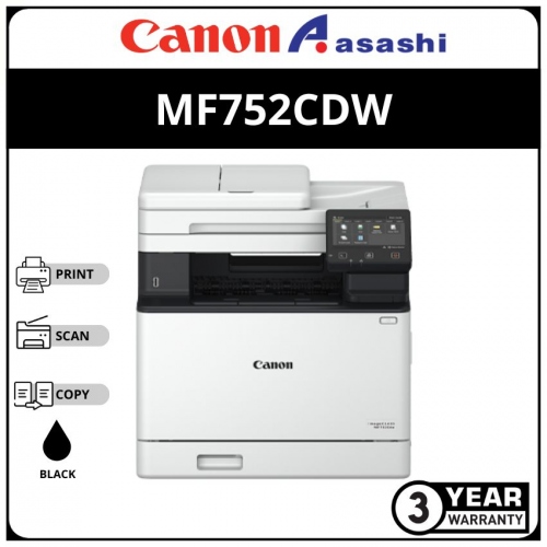 Canon MF752CDW Imageclass AIO Color Laser Printer (Duplex Print,Scan,Copy,Wireless & Duplex)