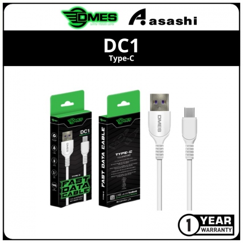 DMES DC1 2.1A Fast Charge Type-C Data Cable