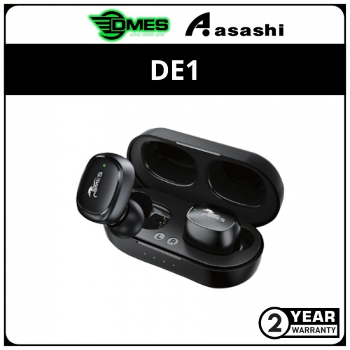 DMES DE1 True Wireless Stereo Bluetooth 5.0 IPX4 Smart Touch Sport Earbuds - 2Y