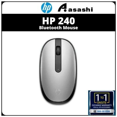 HP 240 Bluetooth Mouse Silver(43N04AA)
