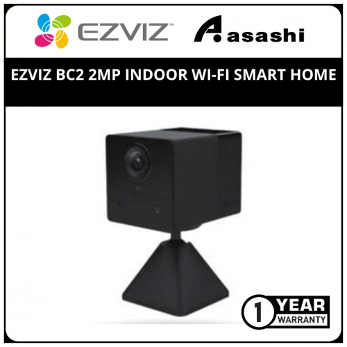 EZVIZ BC2 2MP Indoor Wi-Fi Smart Home Battery Powered Camera Smart Human Detection 2-way Talk Palm-Sized Security Camera