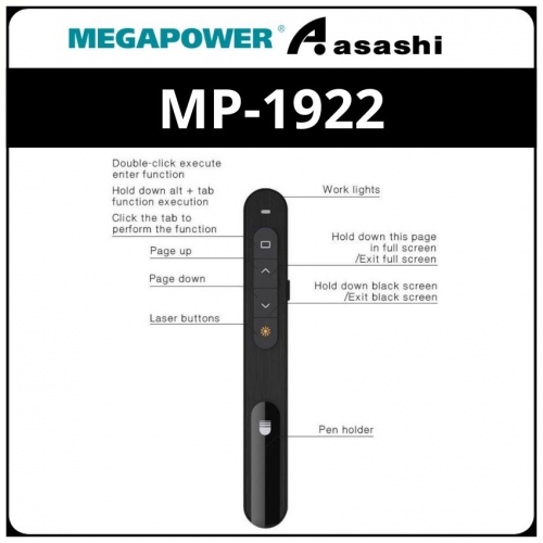 Magepower MP-1922 USB Pointer Wireless Presenter
