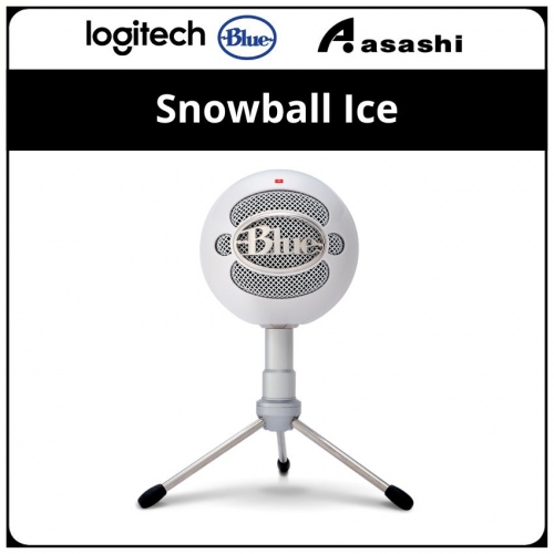 Blue Snowball Ice Plug and Play Microphone (White)