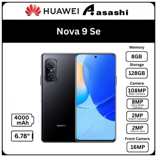 Huawei Nova 9 Se 8+128GB Phone