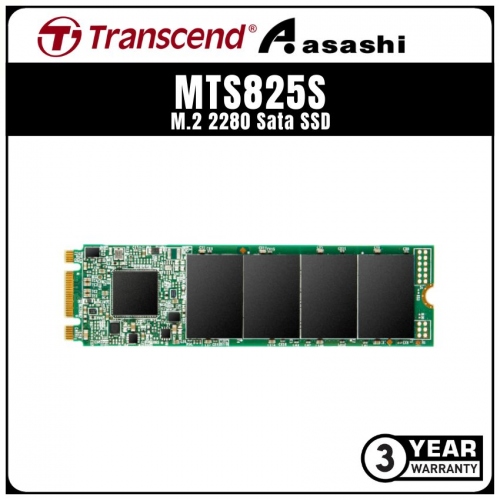 Transcend MTS825S 250GB M.2 2280 Sata SSD - TS250GMTS825S (Up to 500MB/s Read & 330MB/s Write)