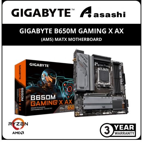 GIGABYTE B650M GAMING X AX (AM5) MATX Motherboard