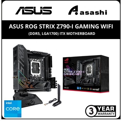 ASUS ROG STRIX Z790-I GAMING WIFI (DDR5, LGA1700) ITX Motherboard