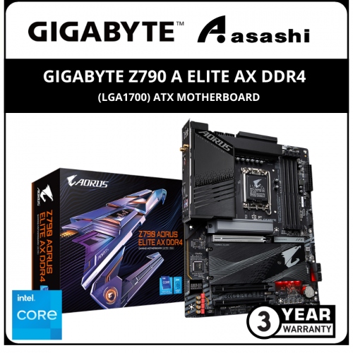 GIGABYTE Z790 A ELITE AX DDR4 (LGA1700) ATX Motherboard
