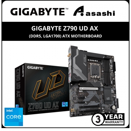 GIGABYTE Z790 UD AX (DDR5, LGA1700) ATX Motherboard