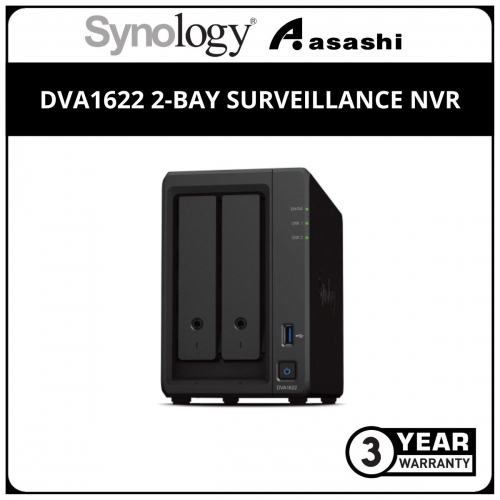 Synology DVA1622 2-Bay Surveillance NVR
