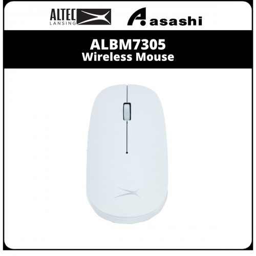 Altec Lansing ALBM7305 (White) Wireless Mouse