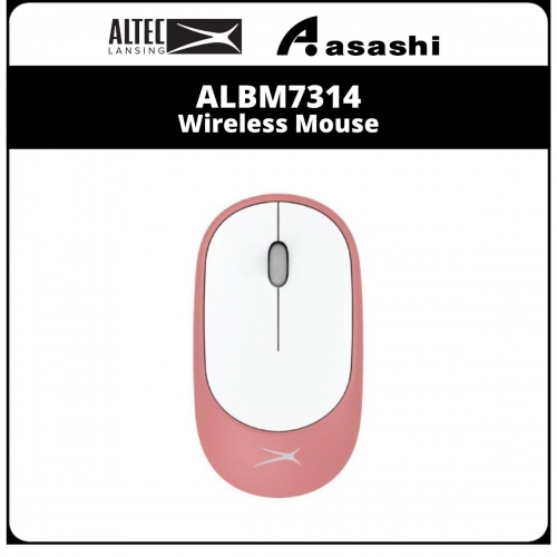 Altec Lansing ALBM7314 (Pink) Wireless Mouse