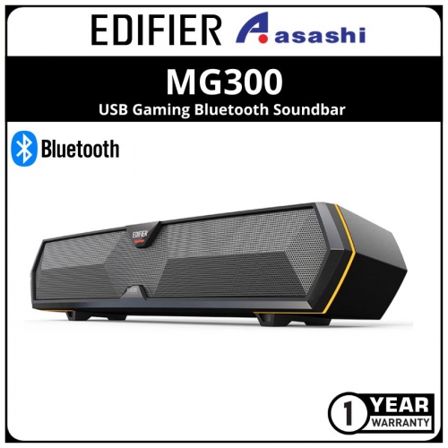 Edifier MG300 USB Gaming Bluetooth Soundbar (1 yrs Limited Hardware Warranty)