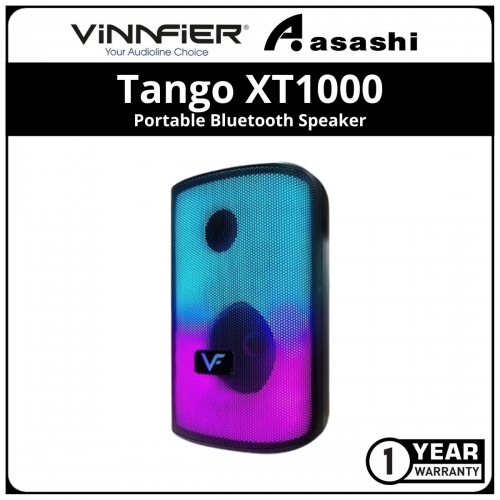 Vinnfier FlipGear Tango XT1000 TWS Portable Party Bluetooth Speaker - 1Y