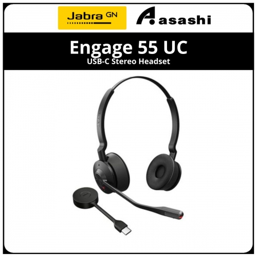 Jabra Engage 55 UC USB-C Stereo Headset