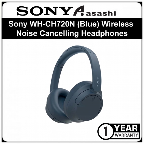 Sony - WH-CH720N Wireless Noise Canceling Headphones - Blue