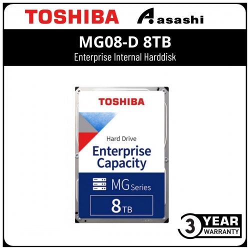 Toshiba MG08-D 8TB Enterprise Internal Harddisk (MG08ADA800E)