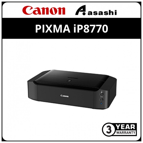 Canon Pixma IP8770 Inkjet Printer A3+ Size, Wireless Canon Inkjet TS5370 AIO Inkjet Printer A4, Duplex Print, Scan, Copy, Wireless,1+2 years On-site Warranty (GREEN)