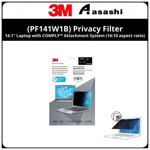 3M (PF141W1B) Privacy Filter for 14.1