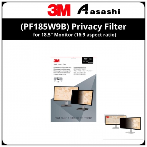 3M (PF185W9B) Privacy Filter for 18.5