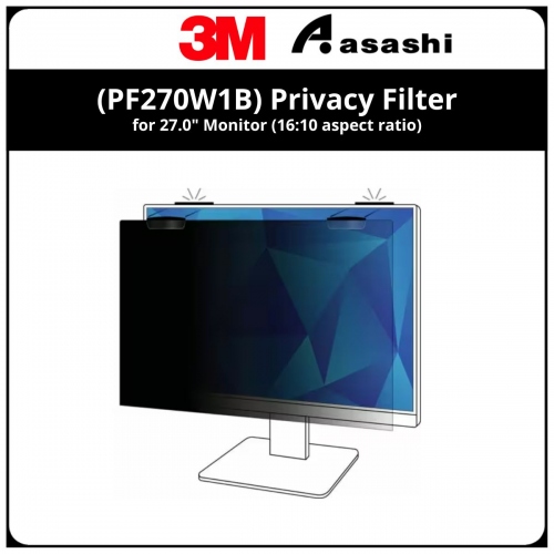 3M (PF270W1B) Privacy Filter for 27.0