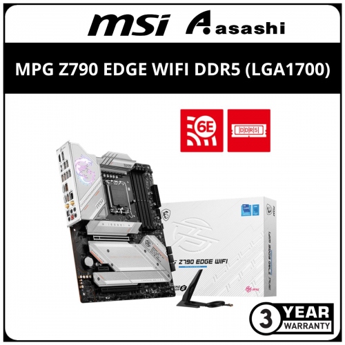 MSI MPG Z790 EDGE WIFI DDR5 (LGA1700) ATX Motherboard