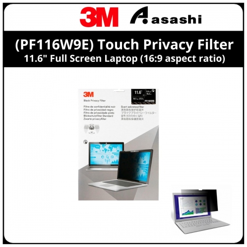 3M (PF116W9E) Touch Privacy Filter for 11.6