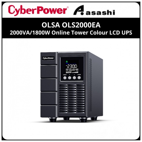 CyberPower OLSA OLS2000EA 2000VA/1800W Online Tower Colour LCD UPS