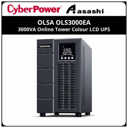 CyberPower OLSA OLS3000EA 3000VA Online Tower Colour LCD UPS